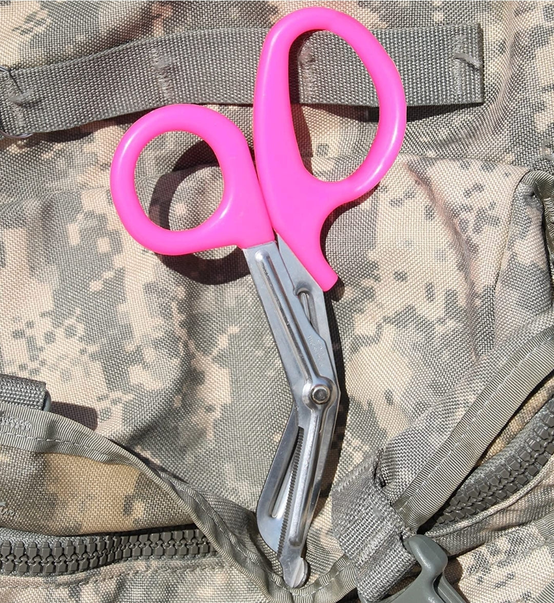 Trauma Shears Heavy Duty Assorted Rainbow, Ideal for EMS, Nurse, Medic, Police and Firefighter.